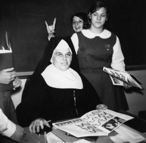 Teacher nun