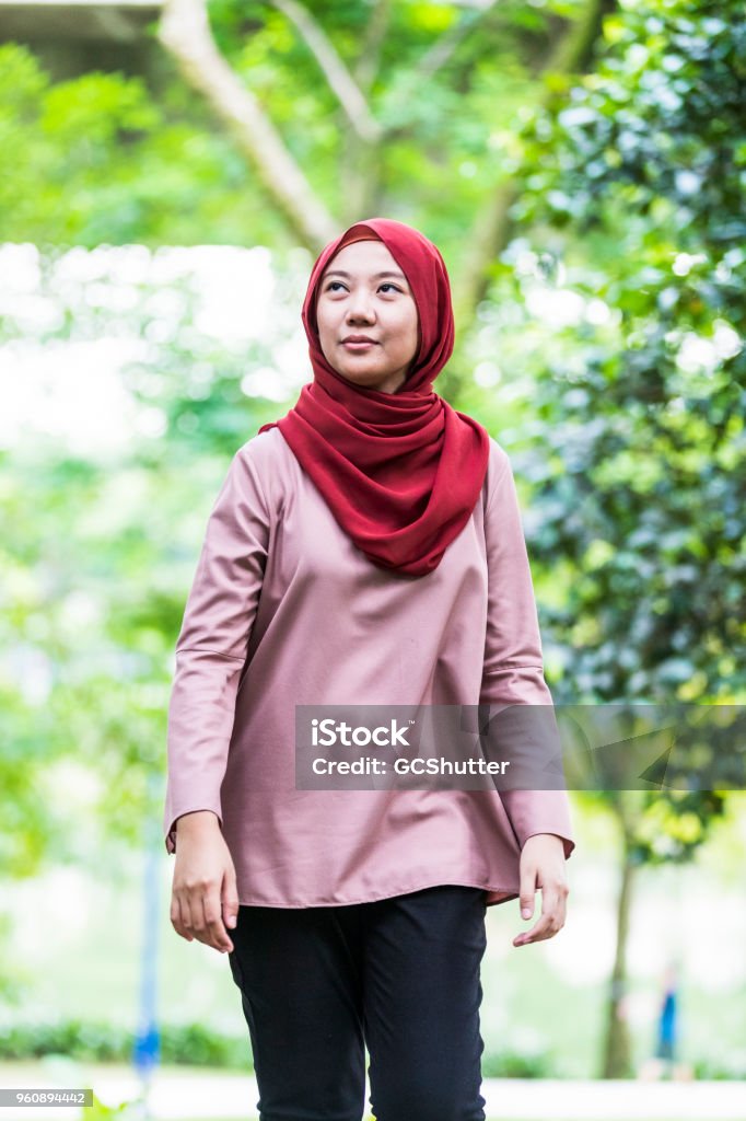 Local in hijab