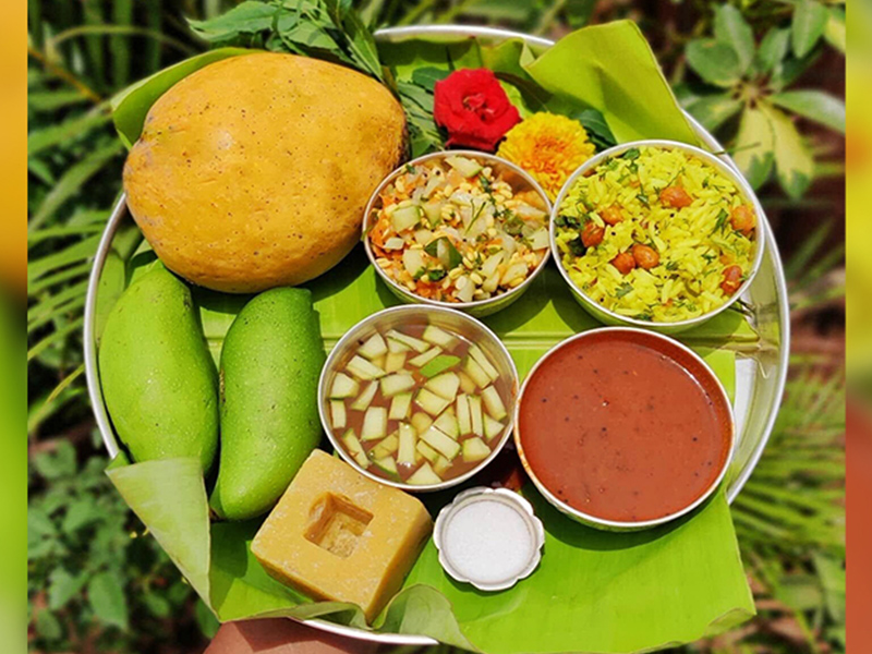 1) Ugadi celebrates the start of the Hindu new year