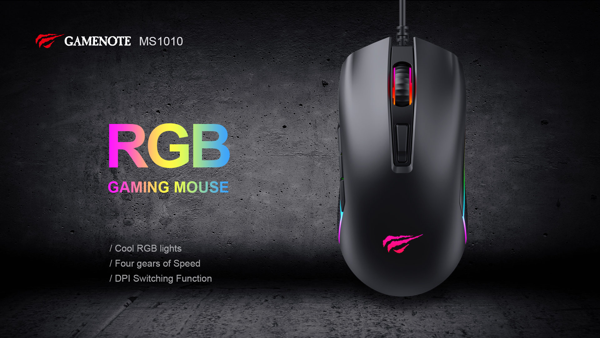 Havit MS1010 RGB Backlit Gaming Mouse