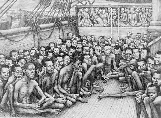 White Cannibalism in the Illegal Slave Trade