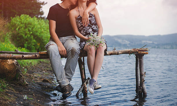 Young love couple