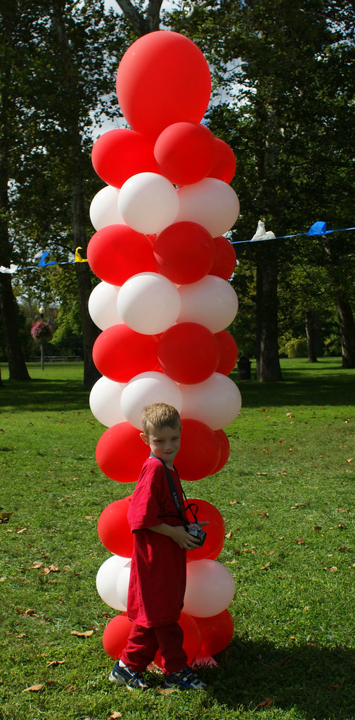 Front big balloon