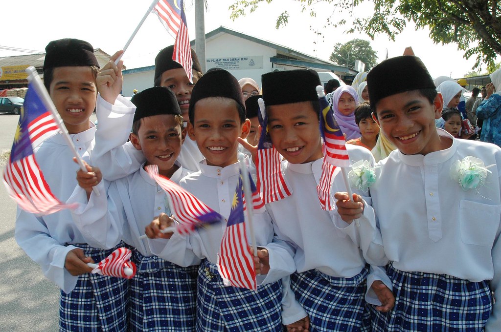 Kids - T-Shirt - The Most Happening Budak in Malaysia - Light Blue