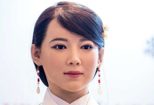 Chinese humanoid robot turns on the charm in Shanghai