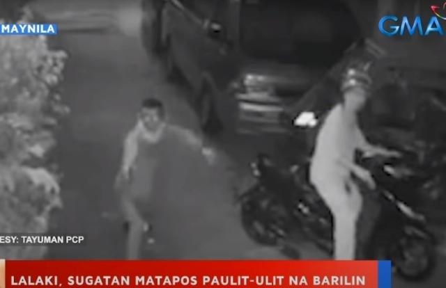 Tatlong beses pinutukan sa bunganga