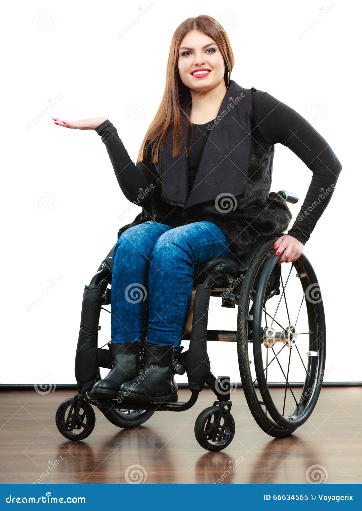 Disable girl