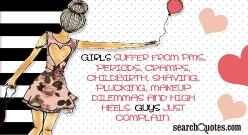 Girls suffer