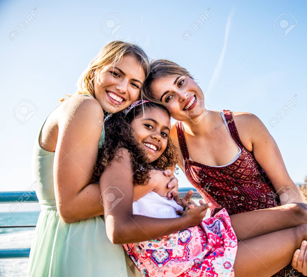 Lesbiennes maman et sa fille