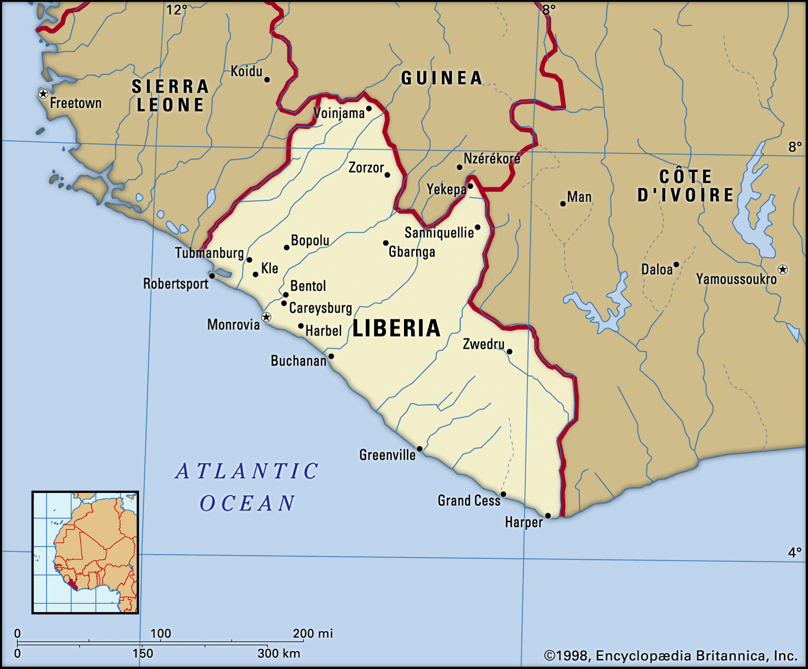 Liberian Rebels Capture Key Bridge