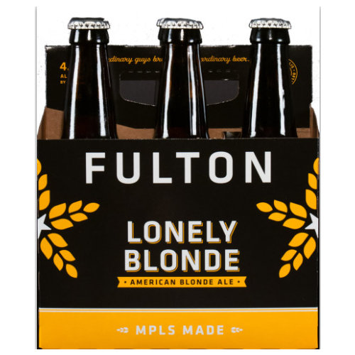 FULTON LONELY BLONDE ALE 6pk 12oz. Bottles