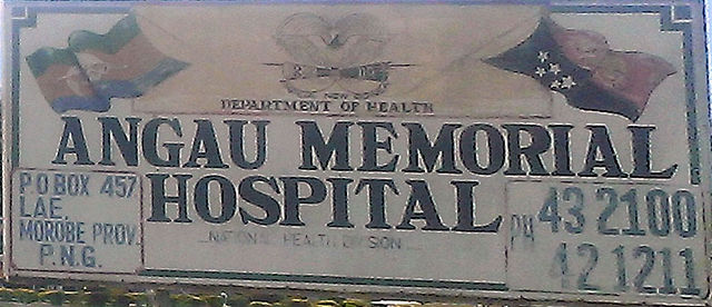 Maggie kumassan lae morobe province png from sepik angau general hospital nrs