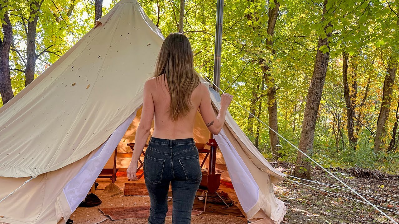 Is camping nude legal on public lands?