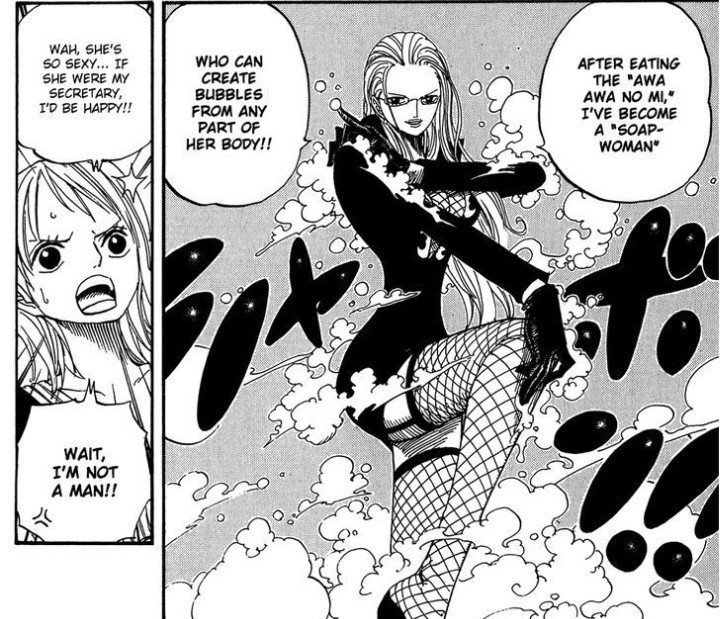 Lesbian one piece characters!!