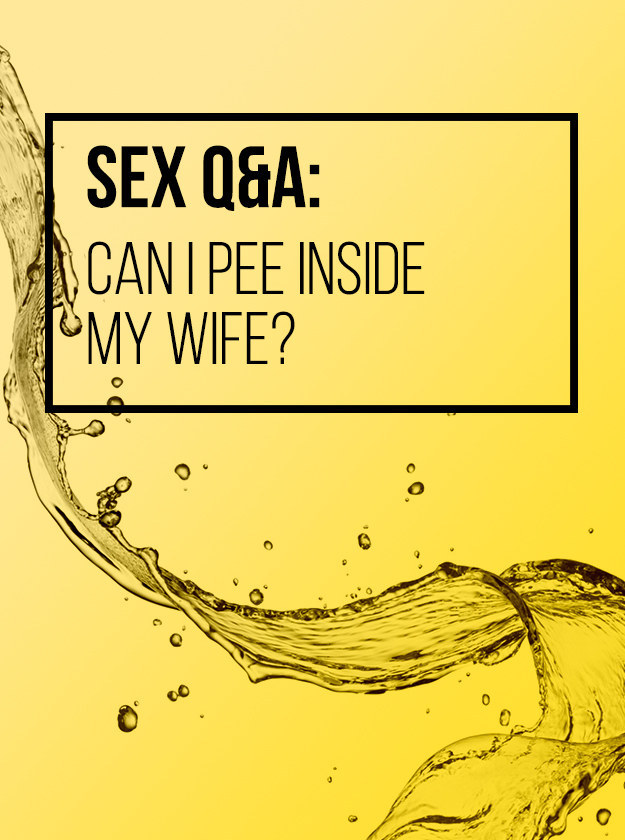 Peeing inside vagina