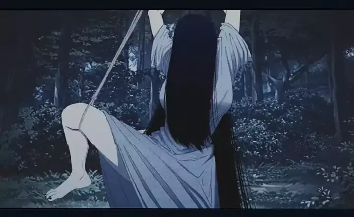 Sadako sauce the animation