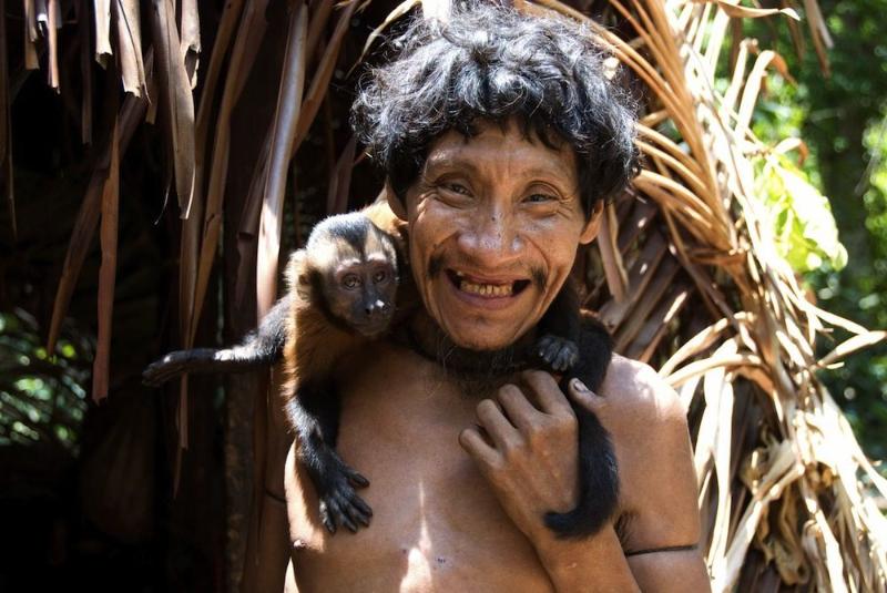 Brazil tribespeople primary resource: Awa Tribe
