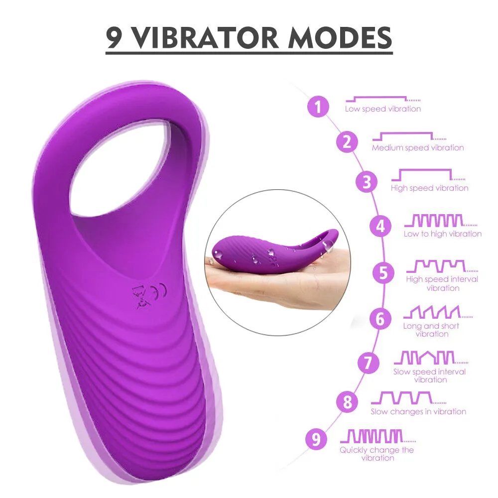 Waterproof vibrating ring